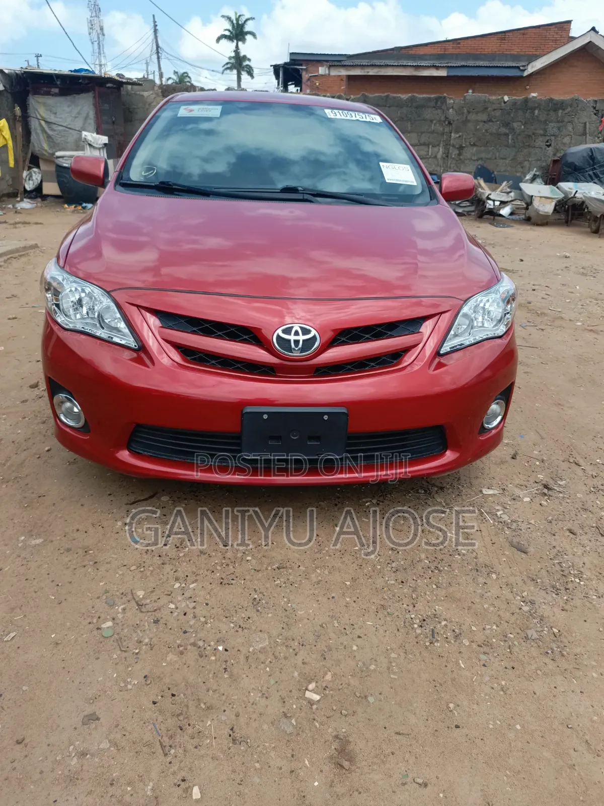 Toyota Corolla 2012 Red