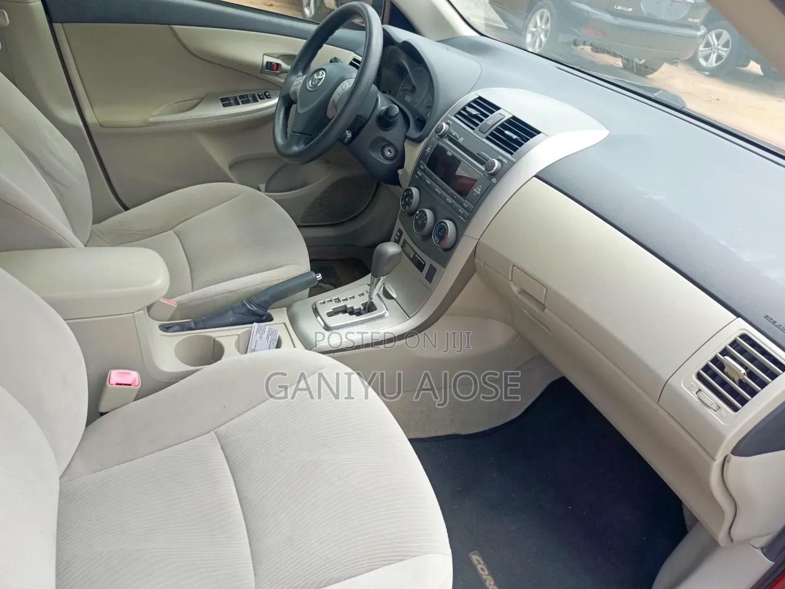 Toyota Corolla 2012 Red