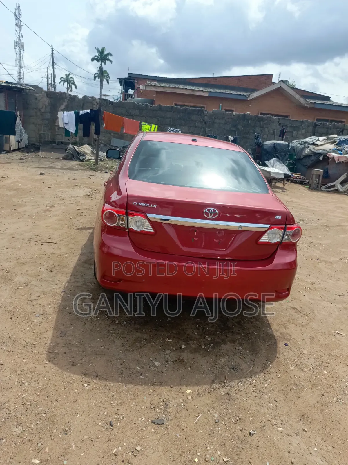Toyota Corolla 2012 Red