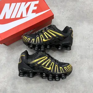 Nike Shox TL Black Gold