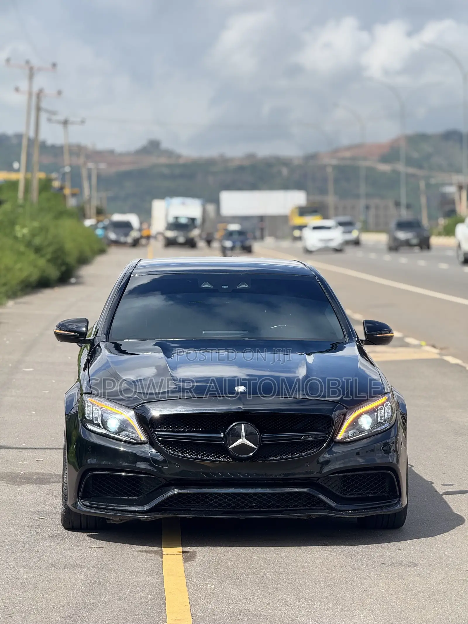 Mercedes-Benz C63 2019 Black