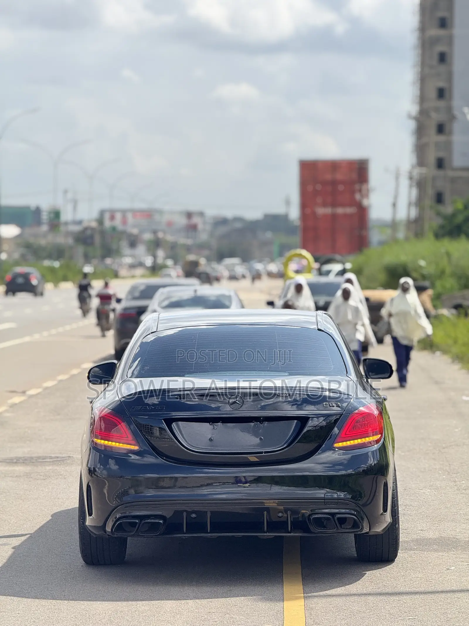 Mercedes-Benz C63 2019 Black