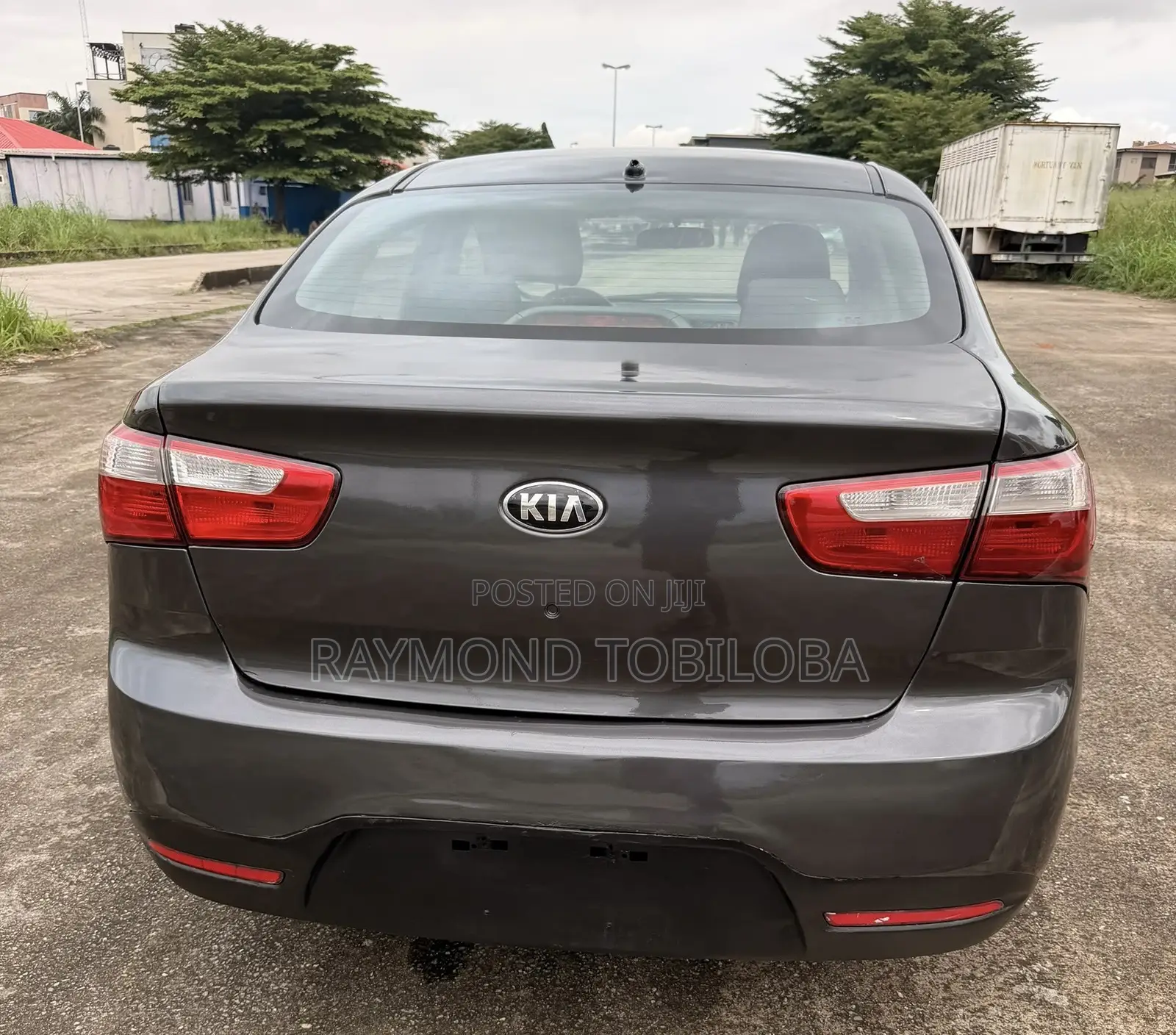 Kia Rio 2014 Gray