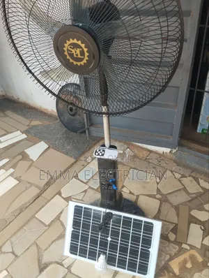 Solar 18 Inches SOLAR Rechargeable Fan