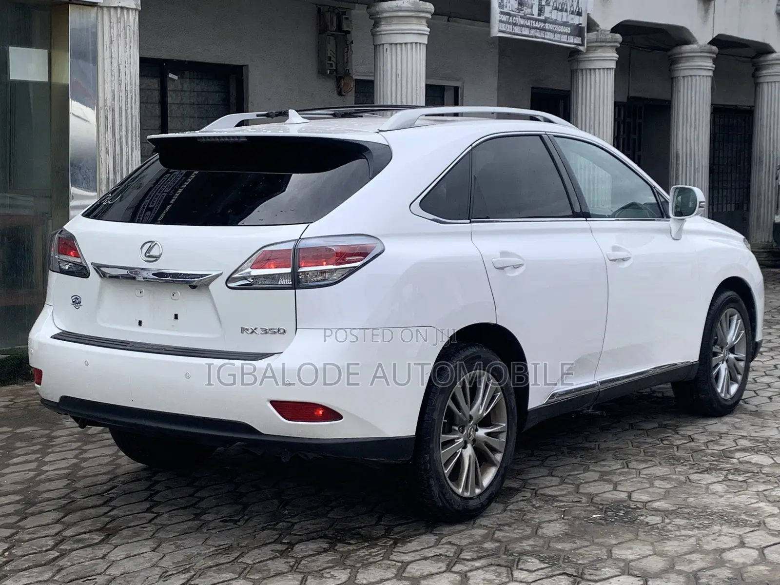 Lexus RX 350 AWD 2013 White