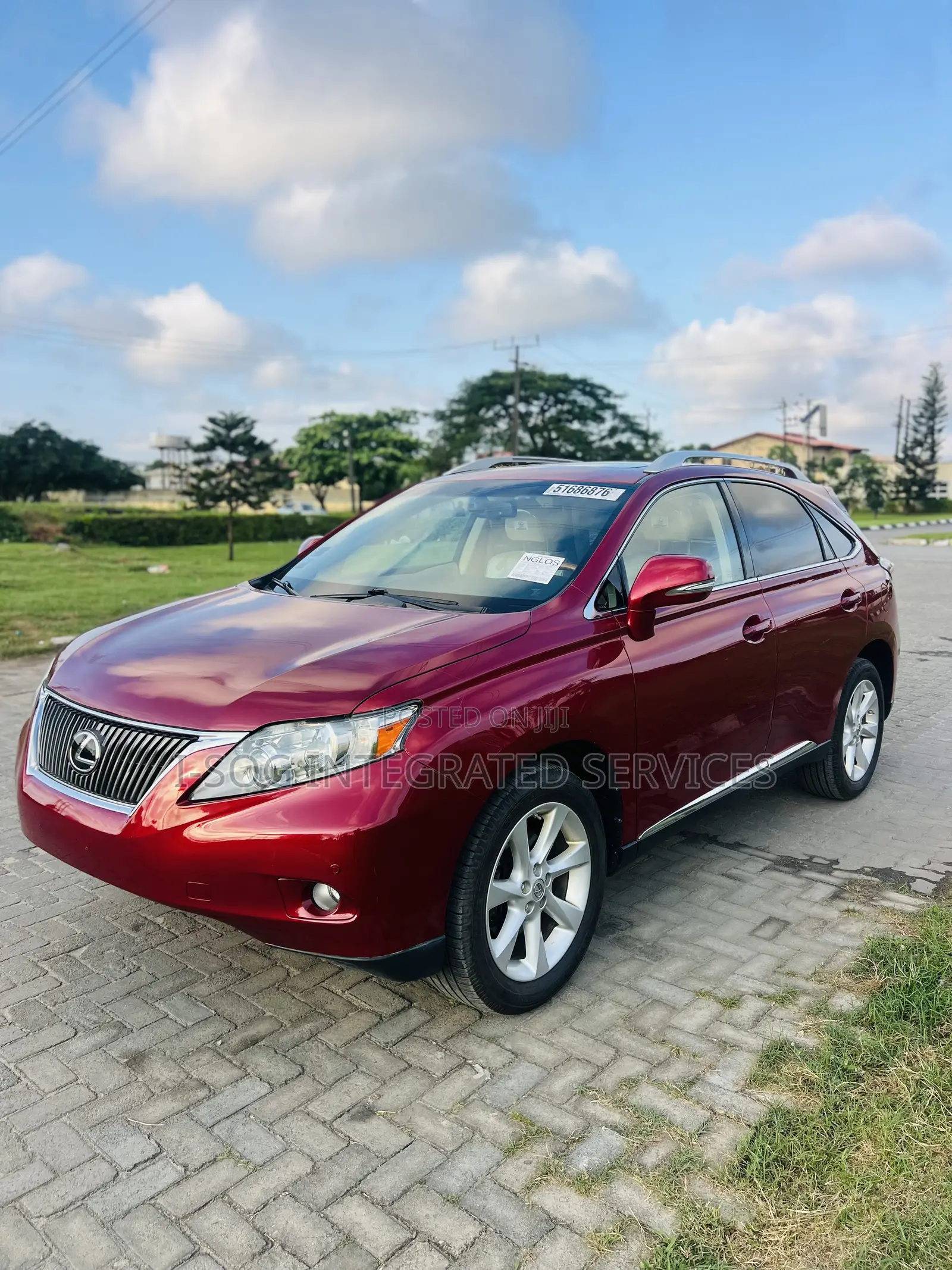 Lexus RX 350 2010 Red