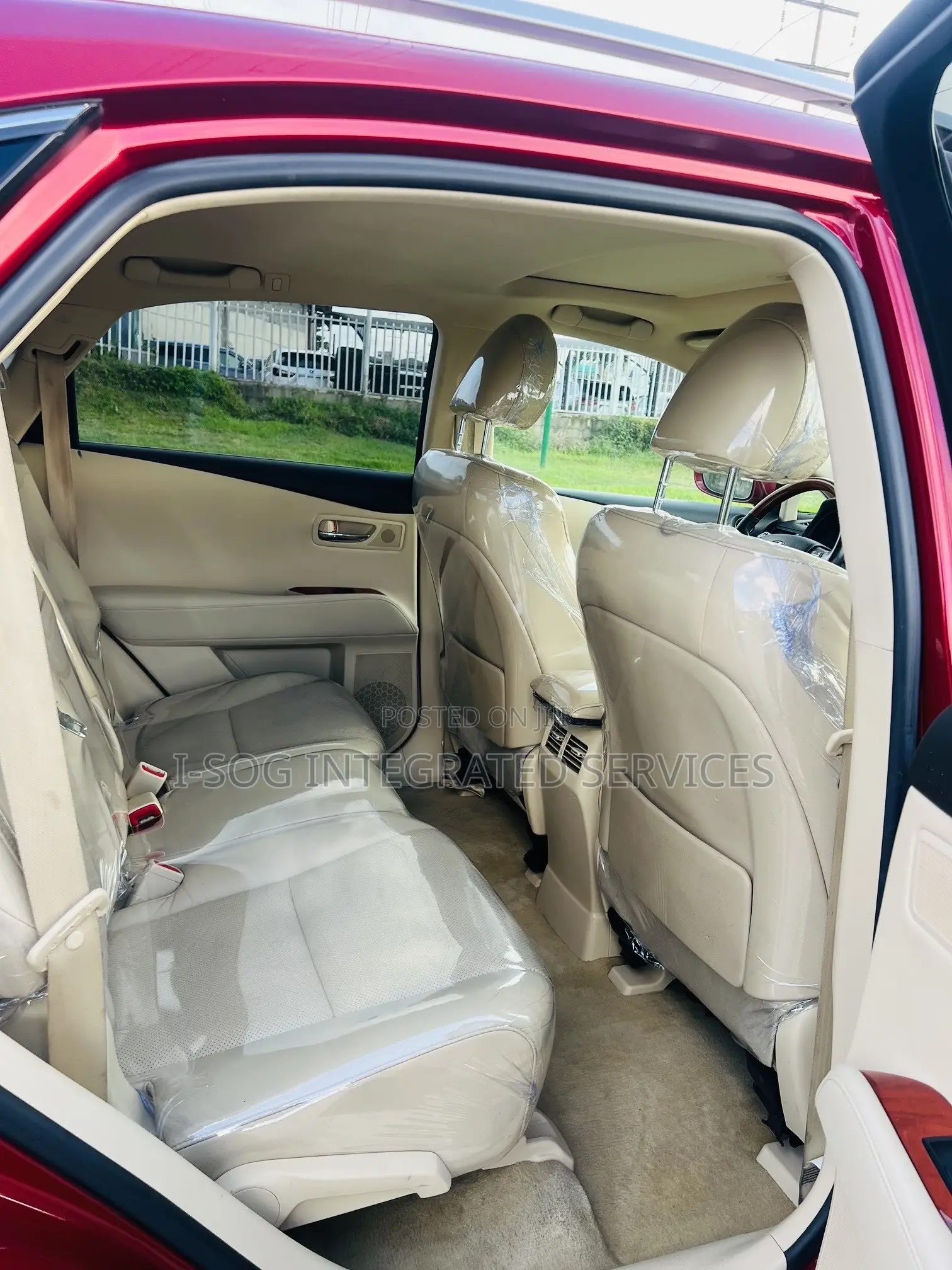 Lexus RX 350 2010 Red