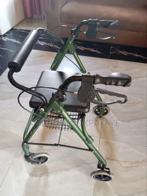 Foldable Rollator Walking Aid