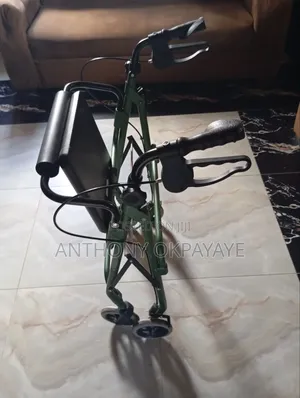 Foldable Rollator Walking Aid