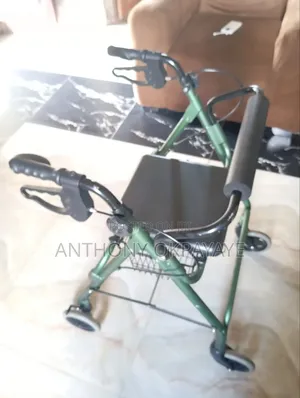 Foldable Rollator Walking Aid