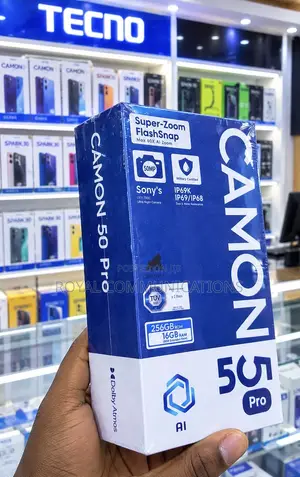 New Tecno Camon 50 Pro 256 GB