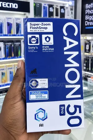 New Tecno Camon 50 Pro 256 GB