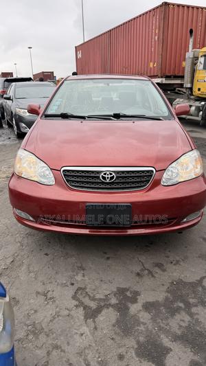 Toyota Corolla LE 2007 Burgundy