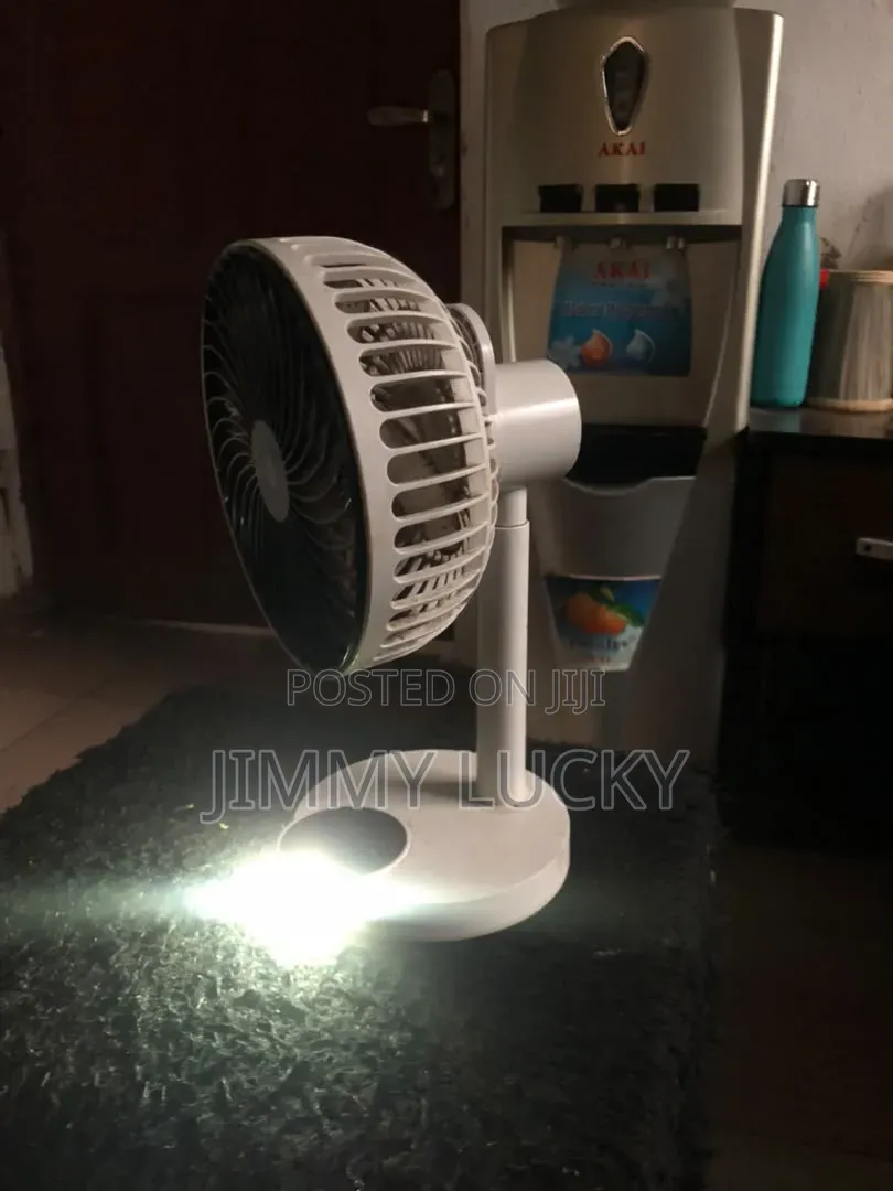 Chargeable Light and Fan