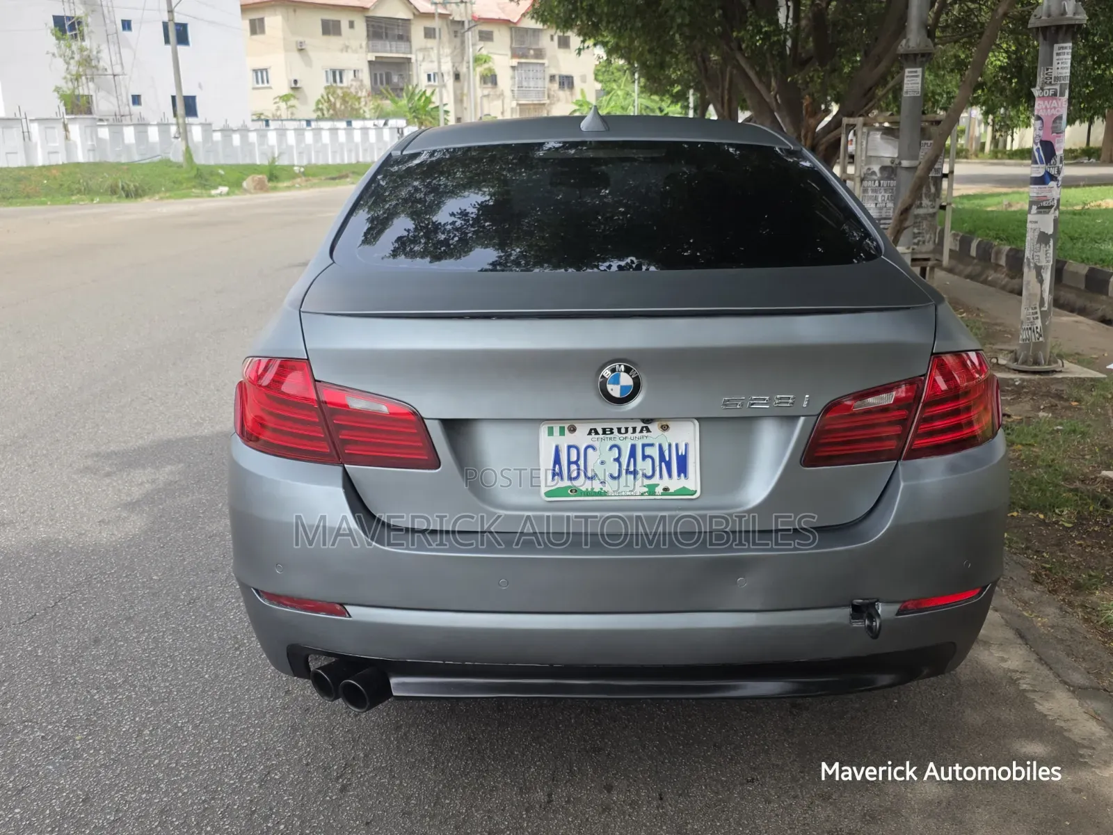 BMW 528i 2012 Gray