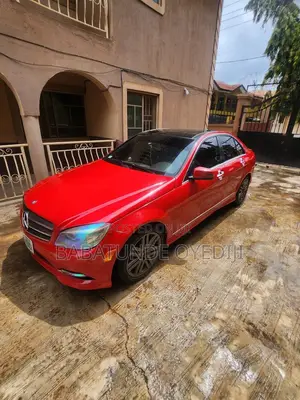 Mercedes-Benz C300 Luxury 4Matic Sedan AWD (3.0L 6cyl 7A) 2010 Red