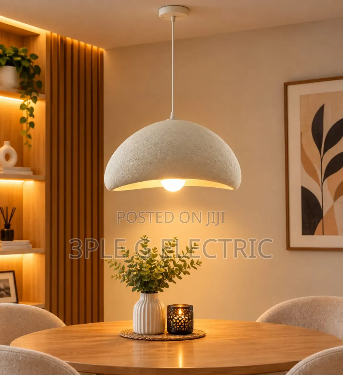 Unique Textured White Pendant Light for Contemporary Homes