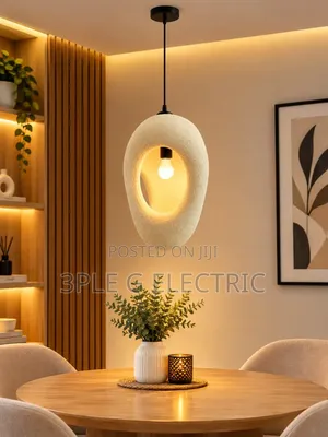 Designer Wabi Sabi Hanging Light – Elegant Home Decor