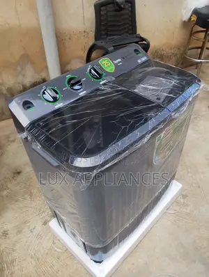 Syinix 8.5kg Twin Tub Washing Machine for Family