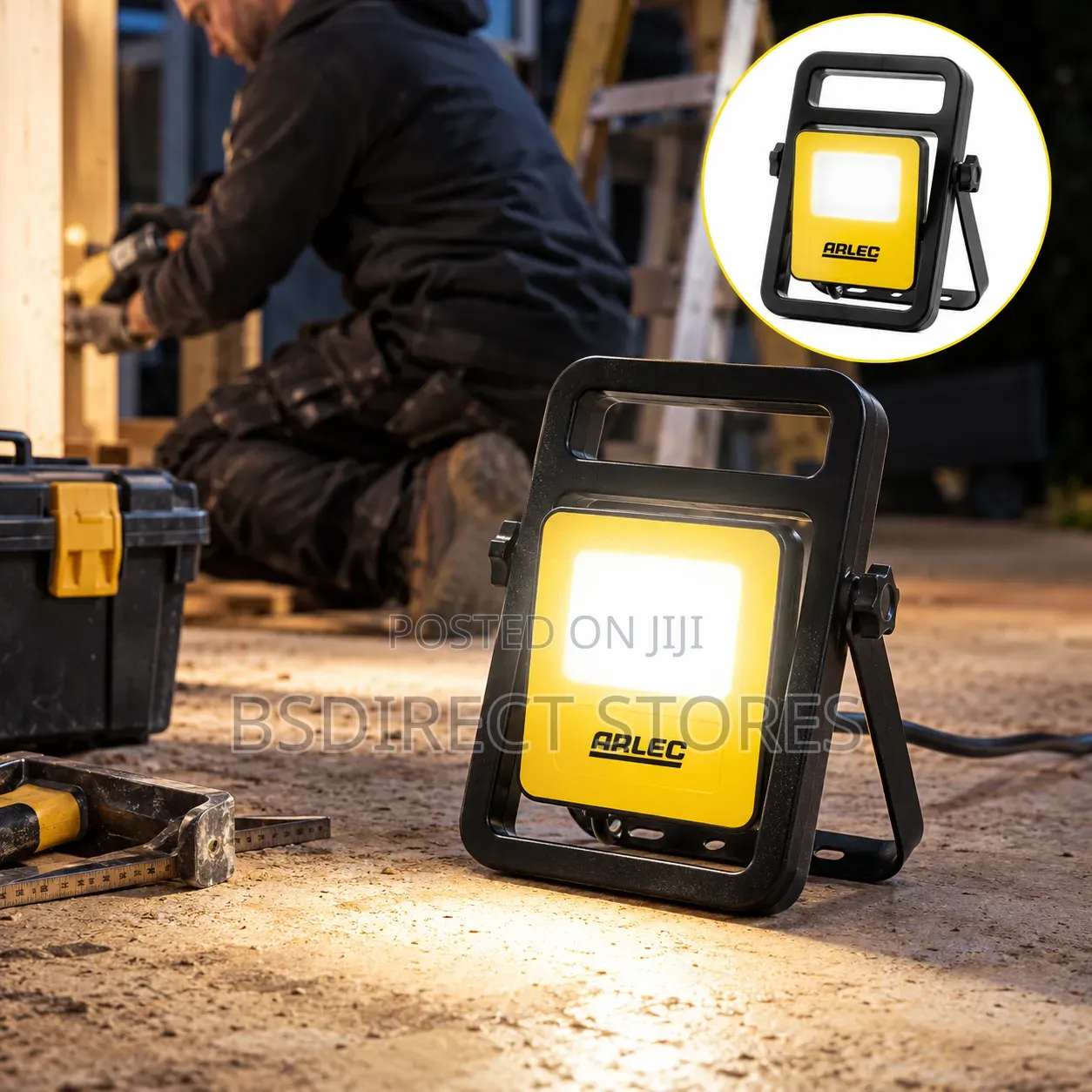 Arlec Lumens Clamp LED Worklight With 1.8M Lead