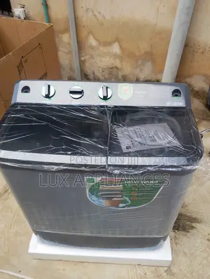 Syinix 8.5kg Twin Tub Washing Machine With Powerful Wash