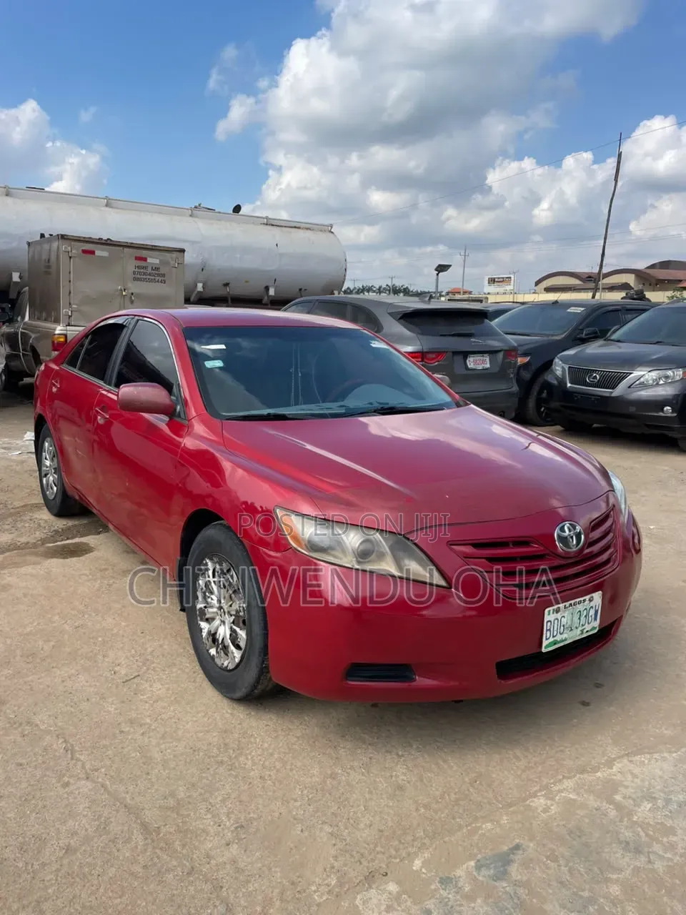Toyota Camry 2008 Red