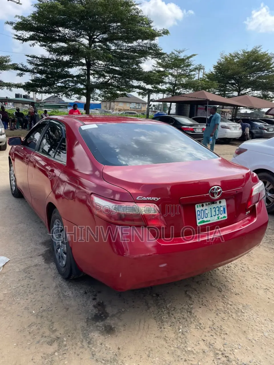 Toyota Camry 2008 Red
