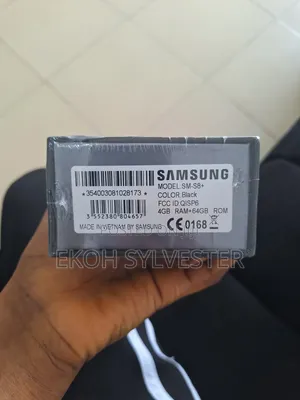New Samsung Galaxy S8 Plus 64 GB Black