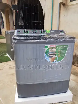 Syinix 8.5kg Twin Tub Washing Machine With Wash and Spin