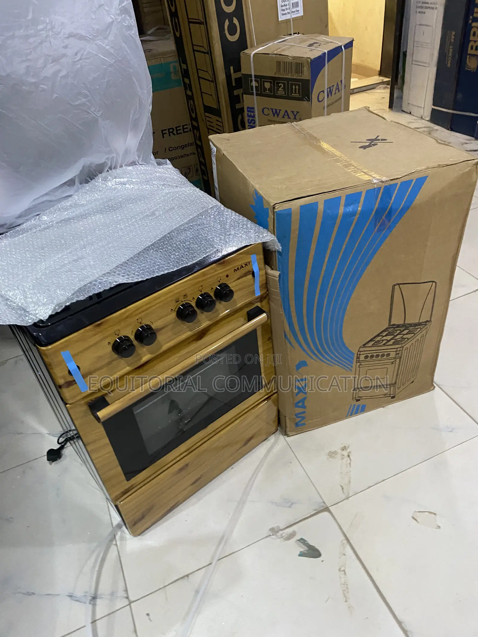 Maxi 6060 3B+1P Cooking Range With Oven