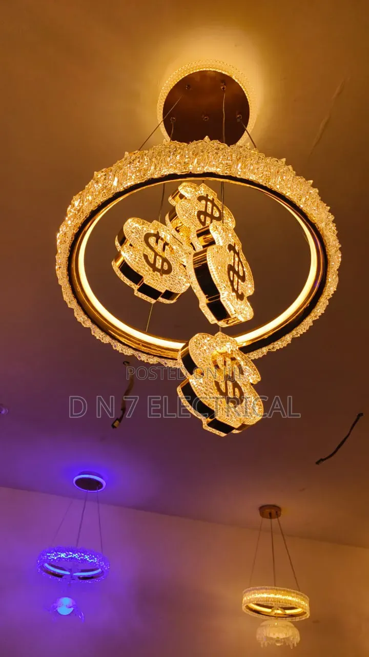 Luxury Crystal Ring Chandelier