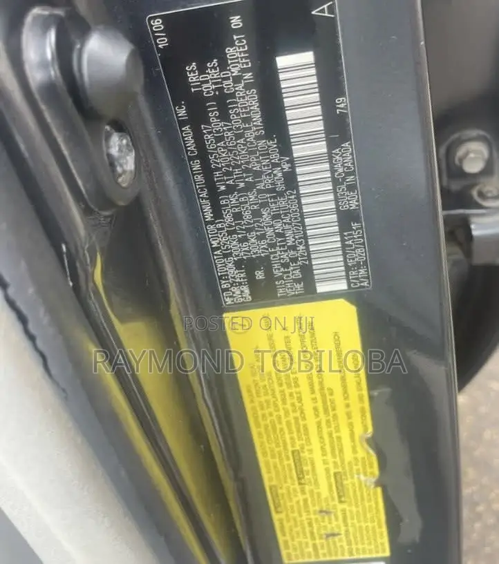 Lexus RX 2007 Gray