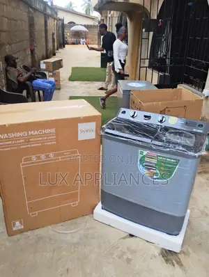 Syinix 8.5kg Twin Tub Washing Machine With Efficient Spin