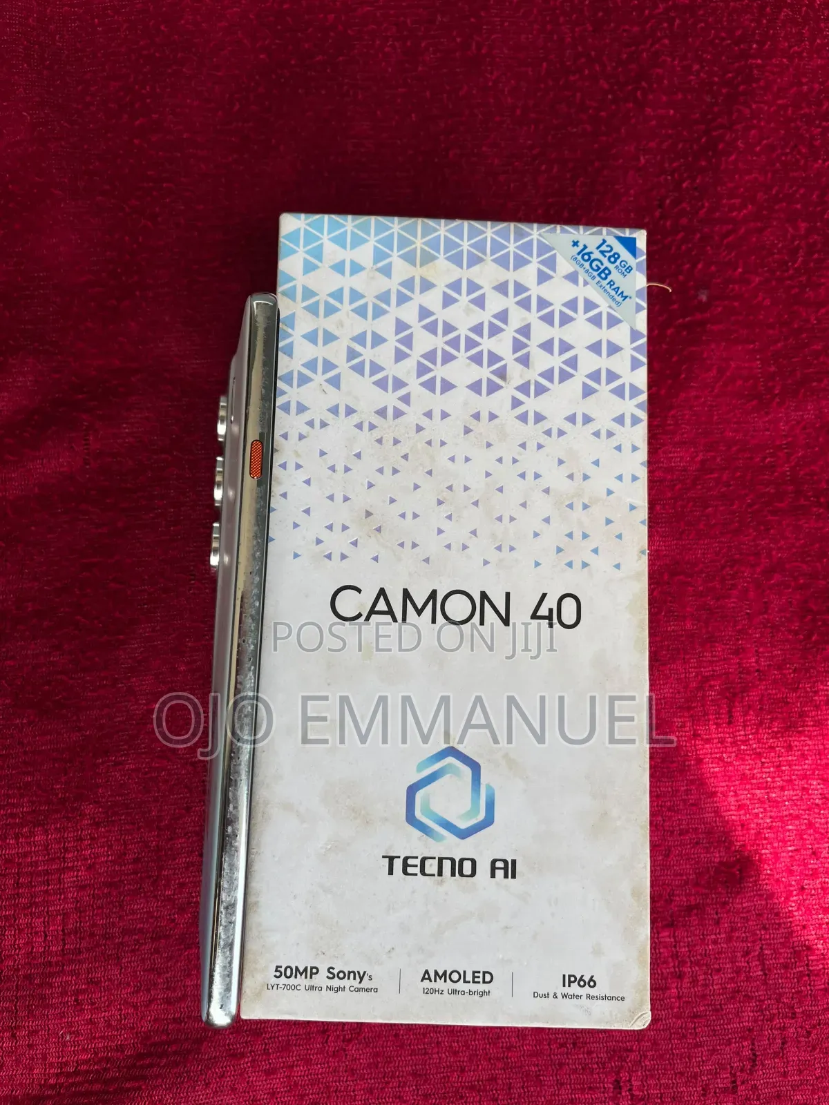 Tecno Camon 40 128 GB Blue