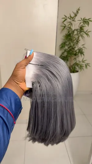 Bone Straight Wig 12 Inch 250g Full Closure - Vietnam Hair