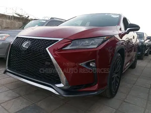 Lexus RX 350 F Sport AWD 2017 Red