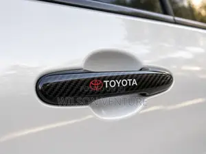 Premium Carbon Fiber Toyota Door Handle Protector