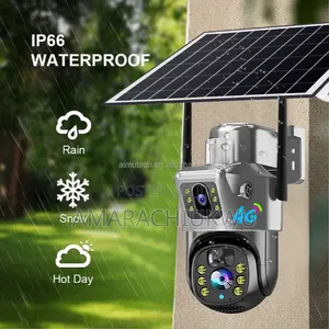 Solar Camera Dual Lens
