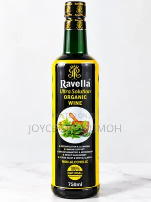 Ravella Non-Alcoholic Organic Wine 750ml – Herbal Drink