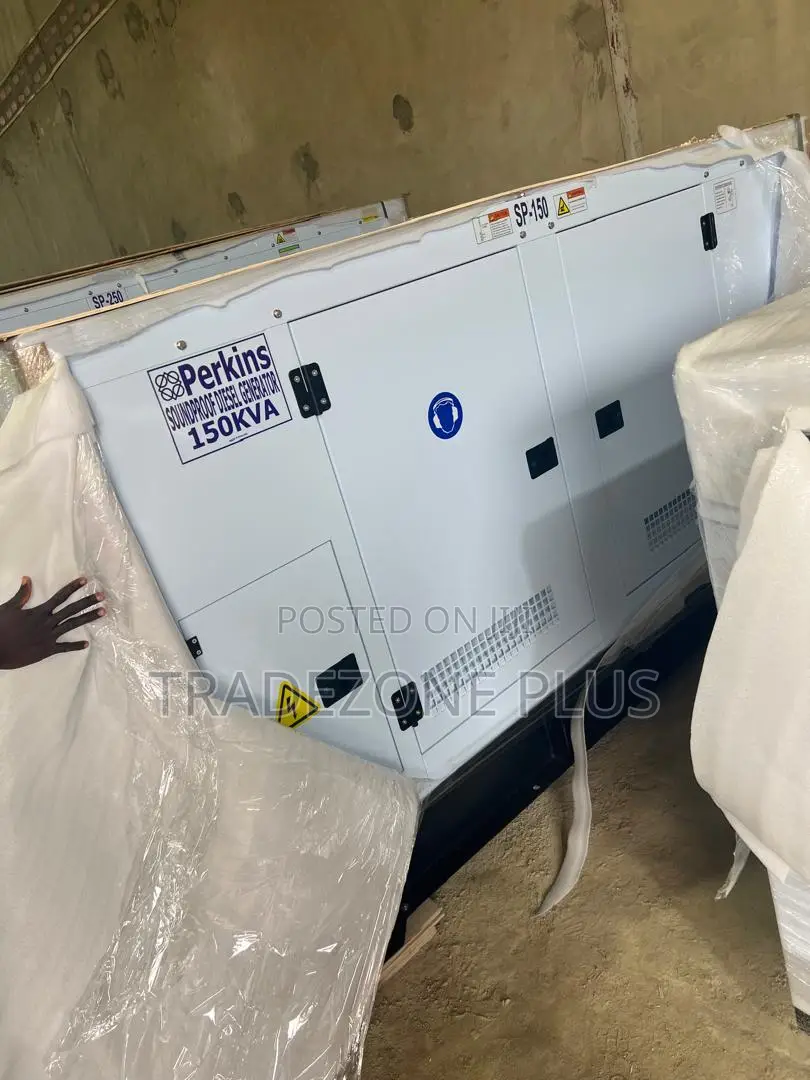 Perkins 150kVA Soundproof Generator – Reliable Power Solution