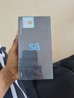 New Samsung Galaxy S8 64 GB Black