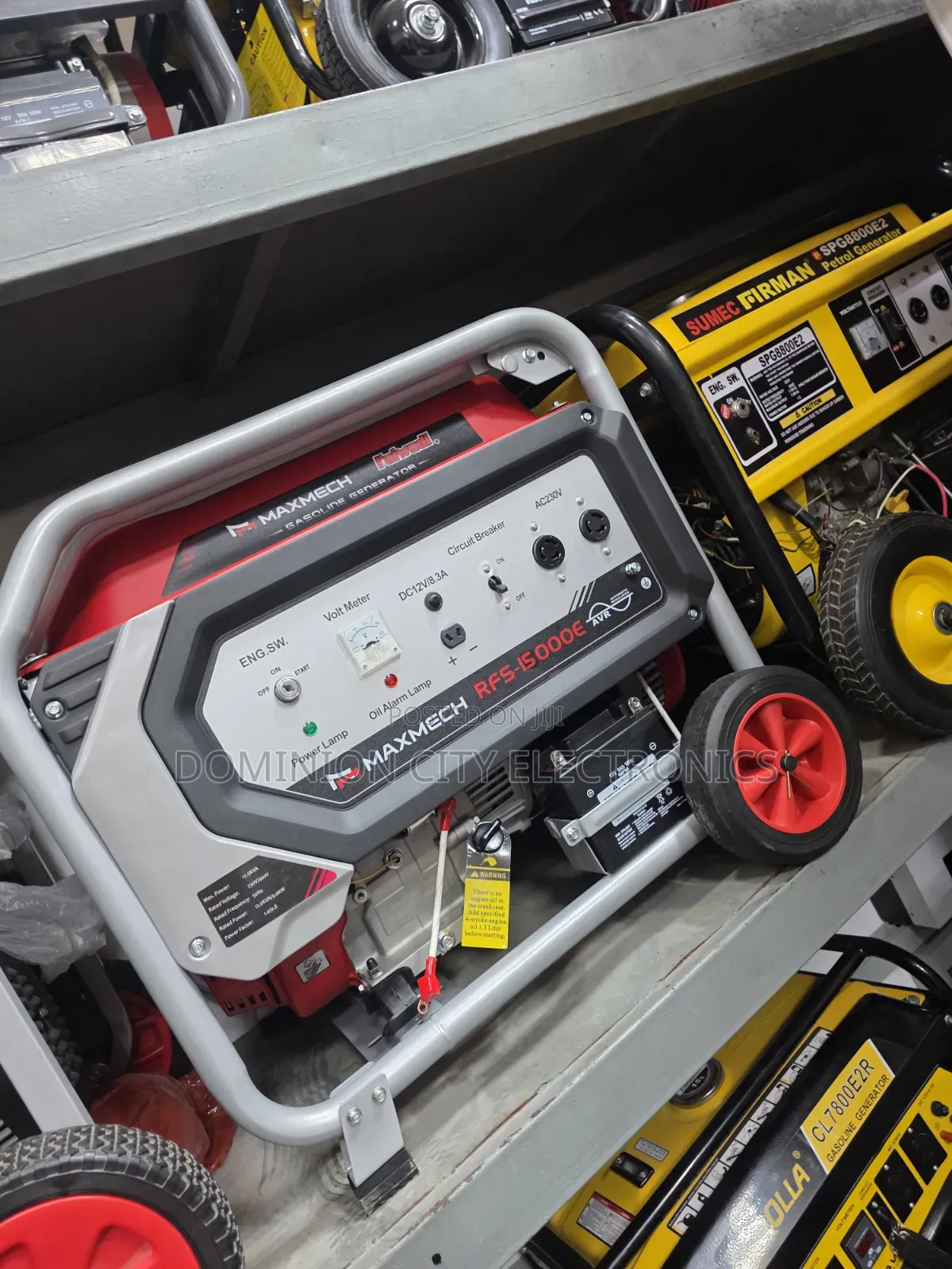《》Heavy Duty 12.5kva Maxmech Petrol Generator 100% Copper Coil
