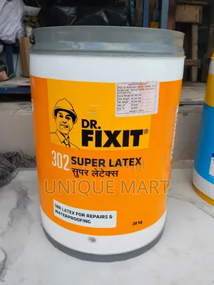 20kg Dr Fixit 302 Super Latex Water Proof Cement for Mortar, Plaster