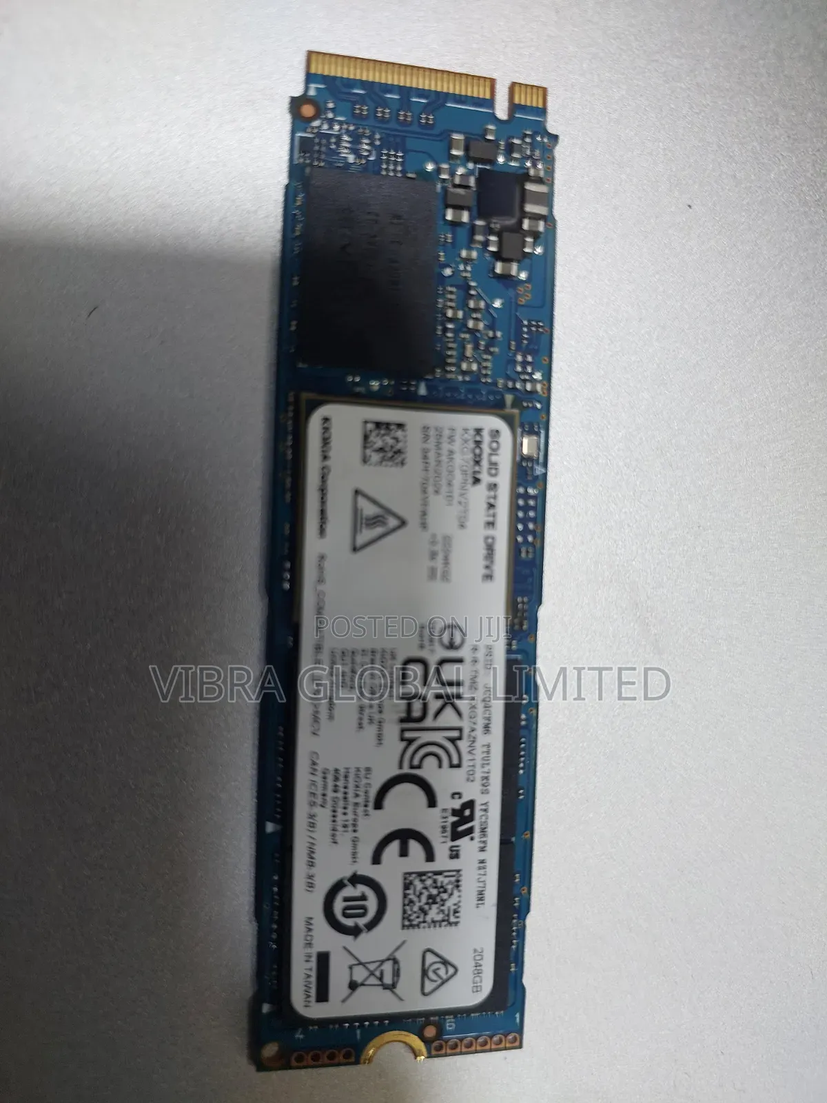 2TB NVMe M.2 2280 Card SSD