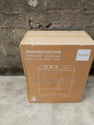 Syinix 8.5kg Twin Tub Washer With Dual Compartments