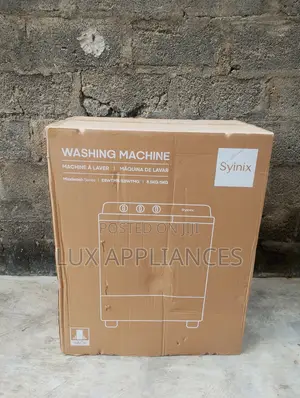 Syinix 8.5kg Twin Tub Washing Machine for Quick Laundry