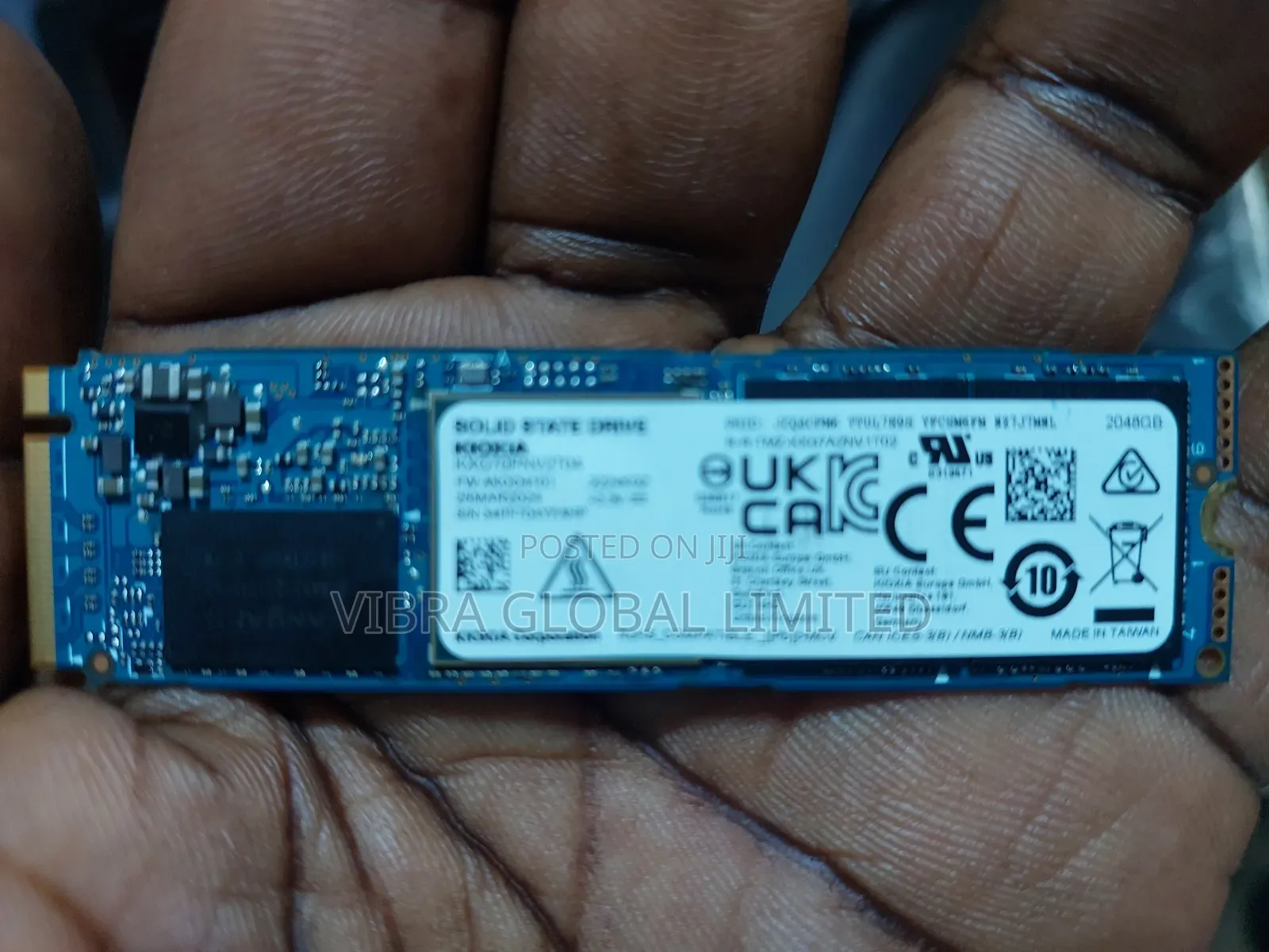 2TB NVMe M.2 2280 Card SSD