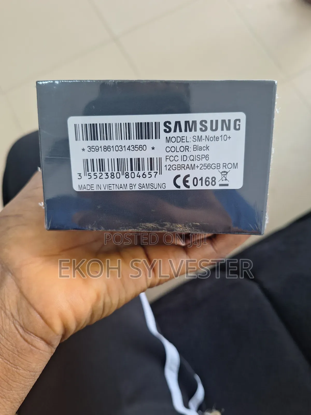 New Samsung Galaxy Note 10 Plus 256 GB Black