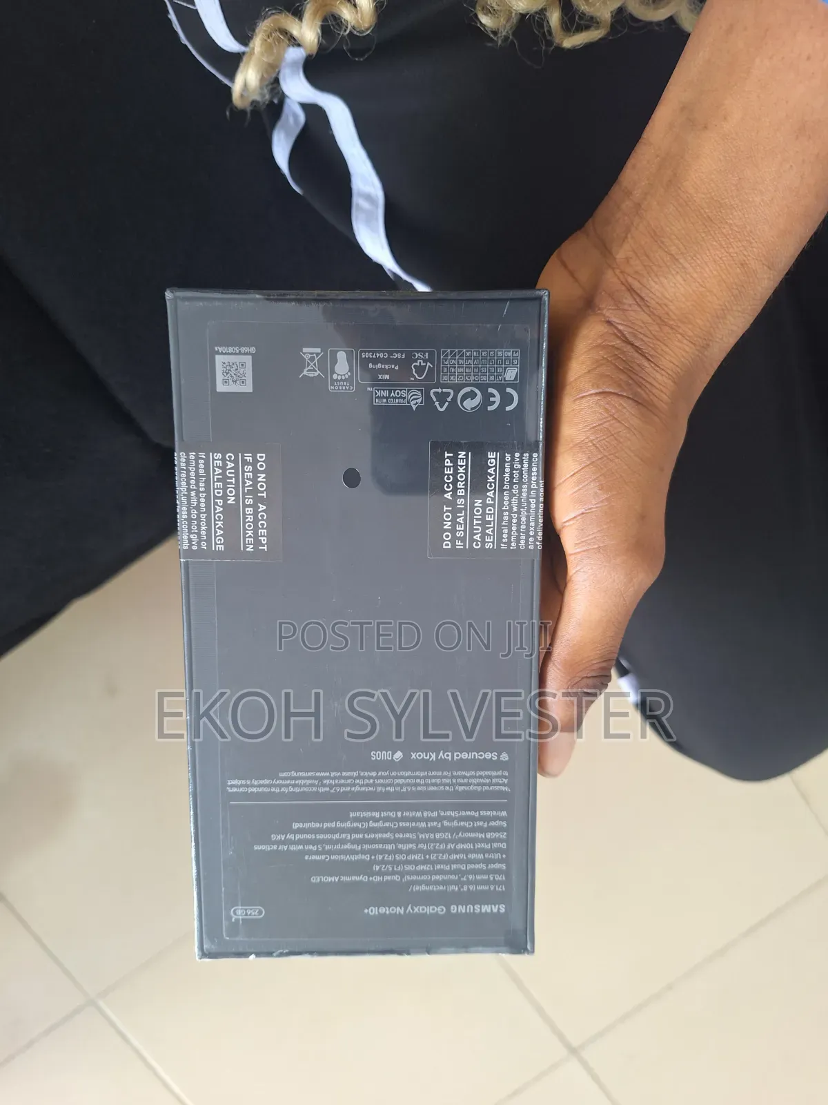 New Samsung Galaxy Note 10 Plus 256 GB Black
