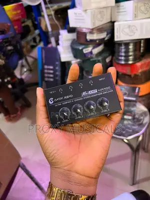 Classic Audio Ha400 Ultra-Compact 4-Channel Stereo Headphone Amplifier